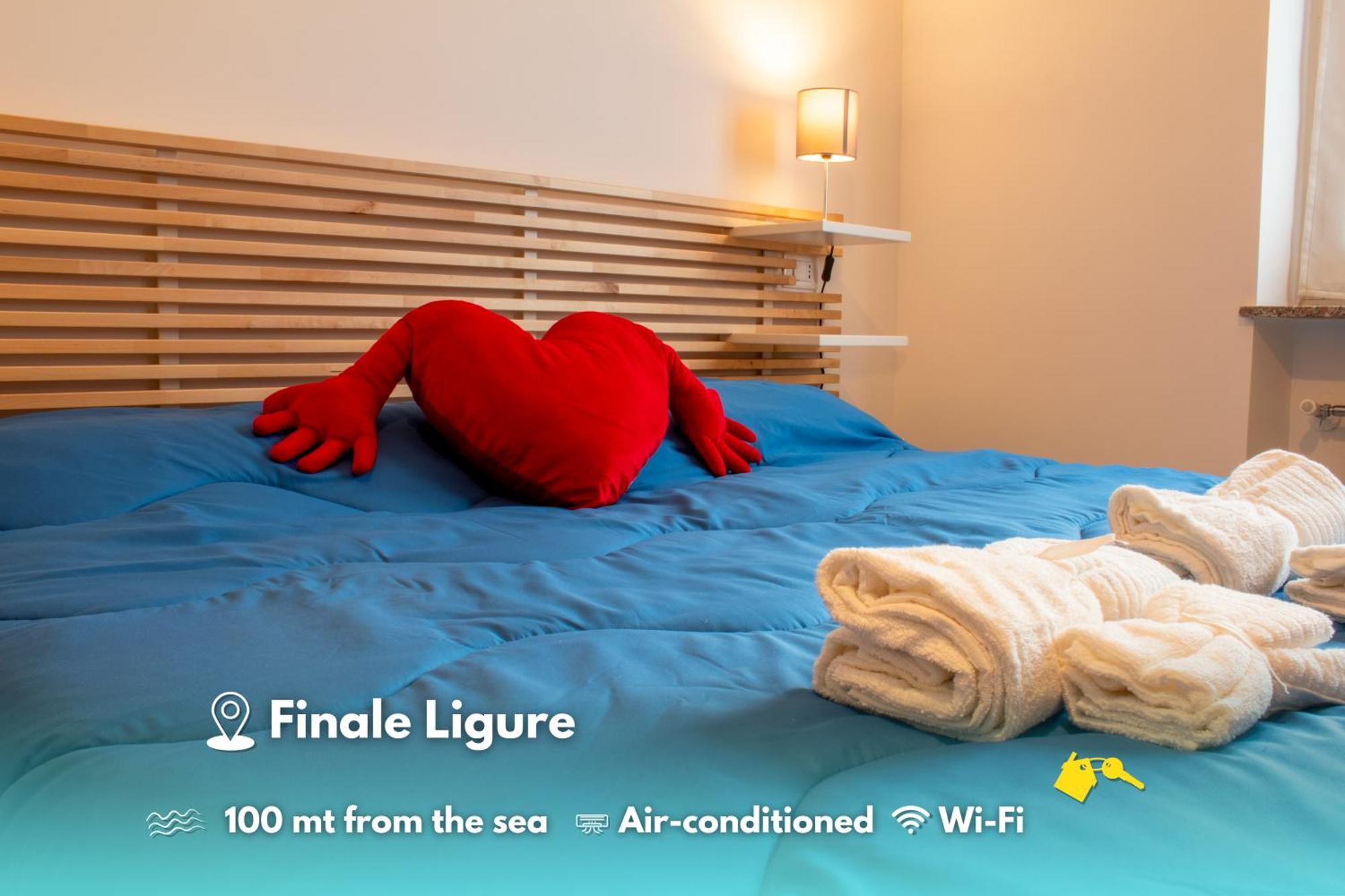 100 Metri Dal Mare Relax A Due Passi Dal Centro Apartment Finale Ligure Bagian luar foto